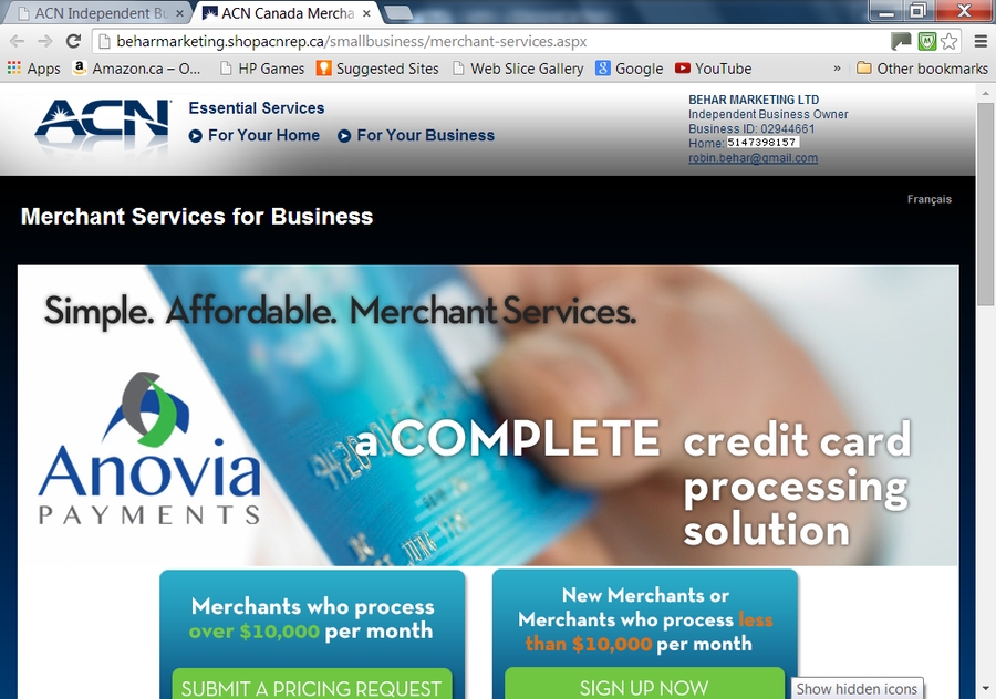 online dating credit card processing